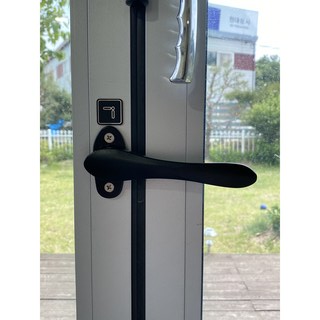 HI (2) 폴딩도어 손잡이, 1개, 블랙(25MM)