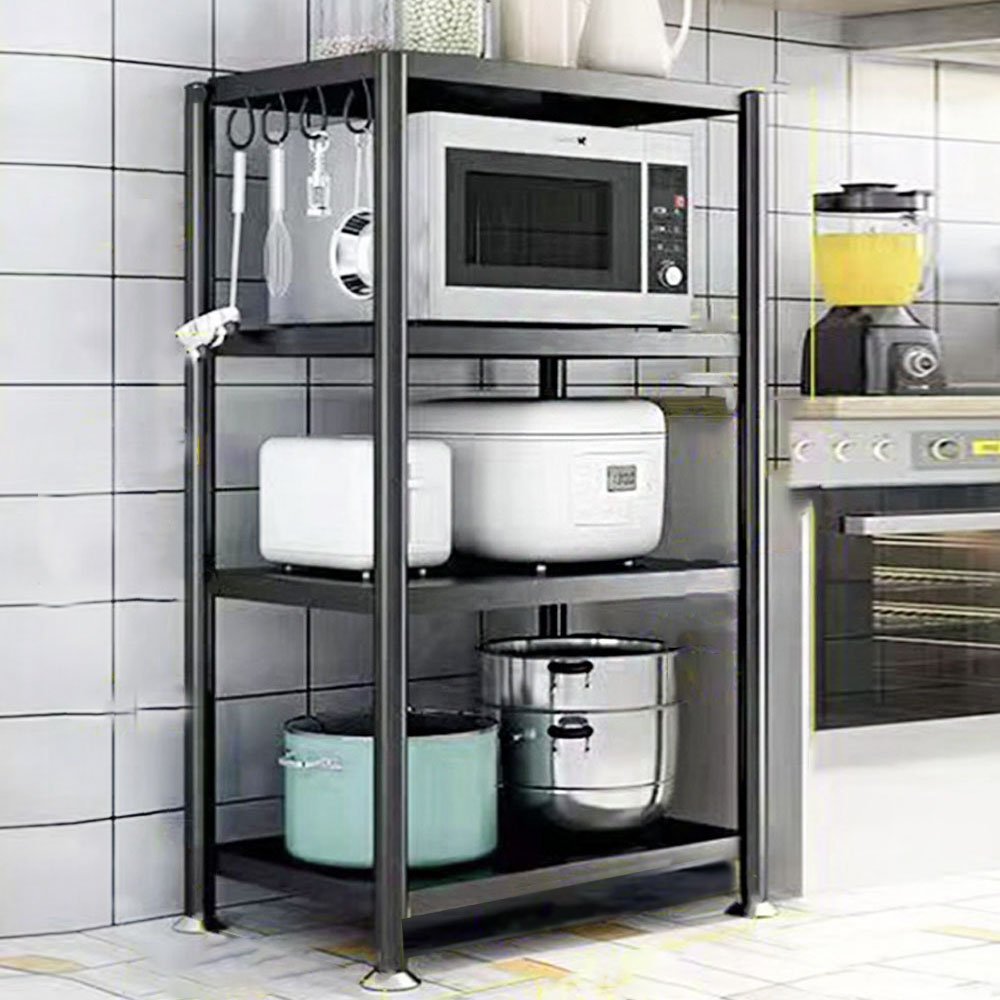 코멧 메탈 선반 5단 900 x 350 x 1500mm, 실버 상세 이미지 1