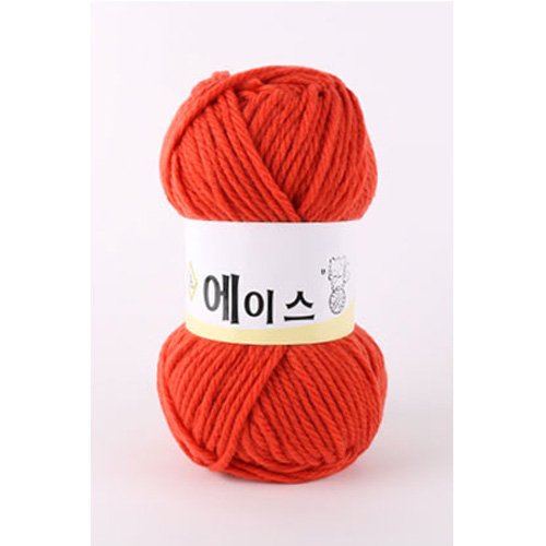 마마니트 울에이스 뜨개실 4p 목도리 DIY 세트, 1세트, 496남색 상세 이미지 1