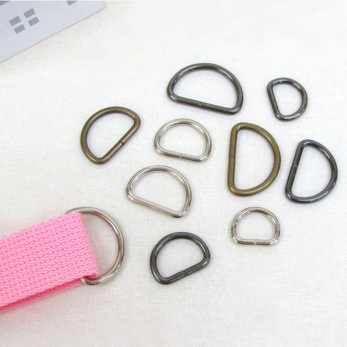 디링 D링 국산가방부자재, 1개, 니켈 20mm 상세 이미지 2