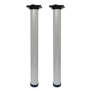 리폼플러스 식탁다리 700mm 테이블다리 책상다리, 그레이, 2개