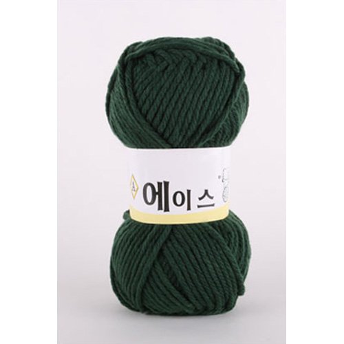 마마니트 울에이스 뜨개실 4p 목도리 DIY 세트, 1세트, 496남색 상세 이미지 1