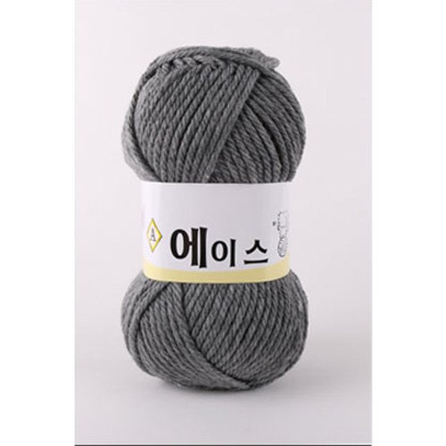 마마니트 울에이스 뜨개실 4p 목도리 DIY 세트, 1세트, 496남색 상세 이미지 2