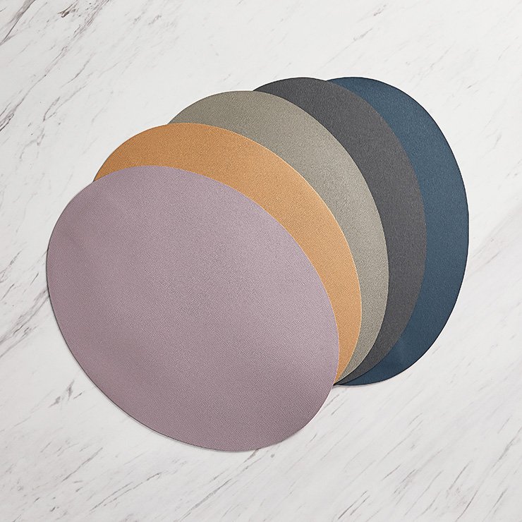 까사미아 ziczac2 토고오벌매트, Mauve, 1개 상세 이미지 1