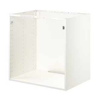 이케아 METOD 메토드 빌트인가전/싱크대 하부장 화이트 80x60x80cm 304.305.9