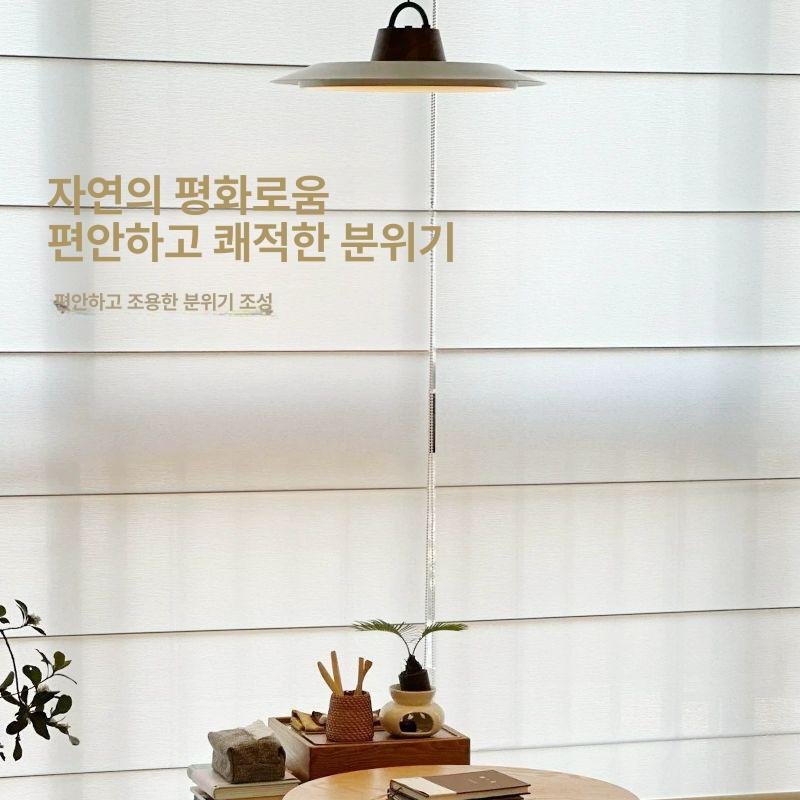 벨라마켓 한옥블라인드 린넨커튼 로만쉐이드 호텔 독채펜션 한옥스테이 가리개 창문형커튼 상세 이미지 1